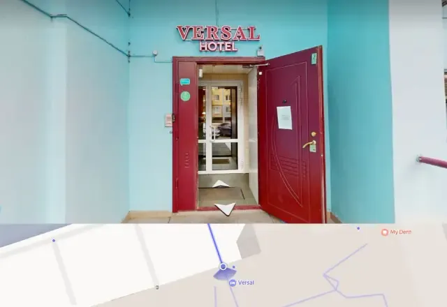 Яндекс Панорама отеля Versal Hotel на Яндекс Картах — Санкт-Петербург